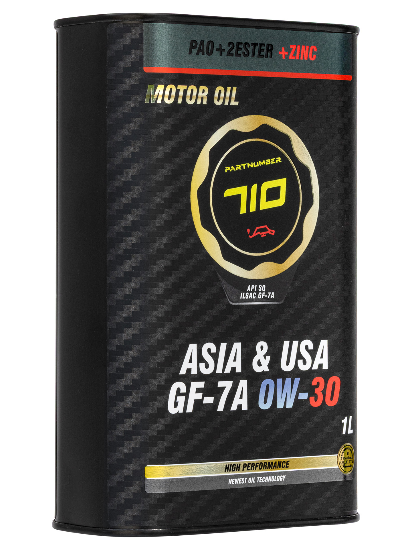 картинка Масло моторное PARTNUMBER 710 ASIA&USA GF-7A 0W-30 1л