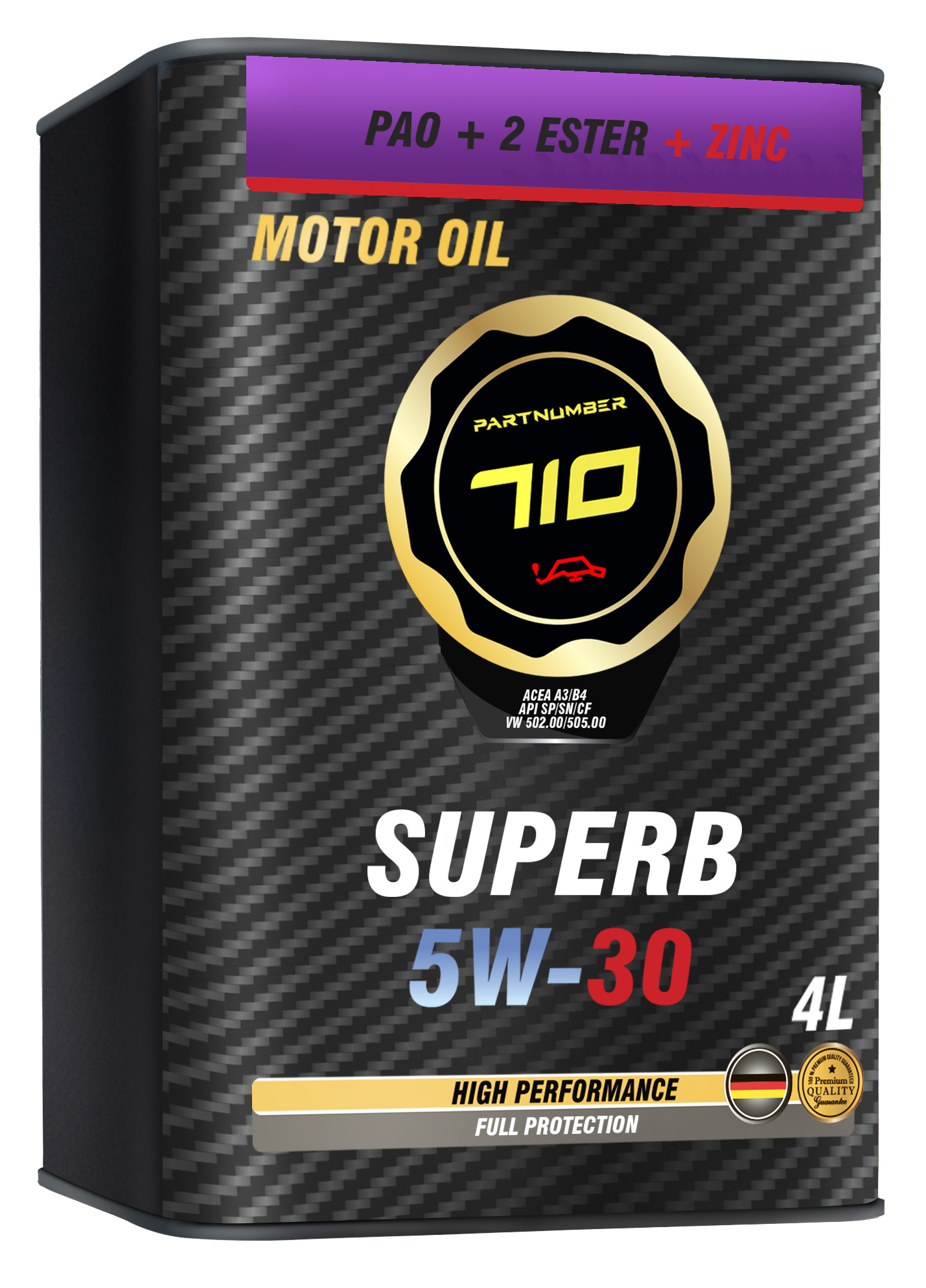 картинка Масло моторное PARTNUMBER 710 SUPERB 5W-30 4л