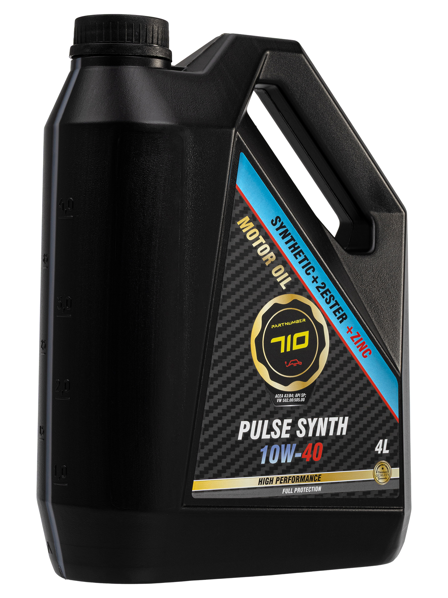 картинка Масло моторное PARTNUMBER 710 PULSE SYNTH 10W-40 4л
