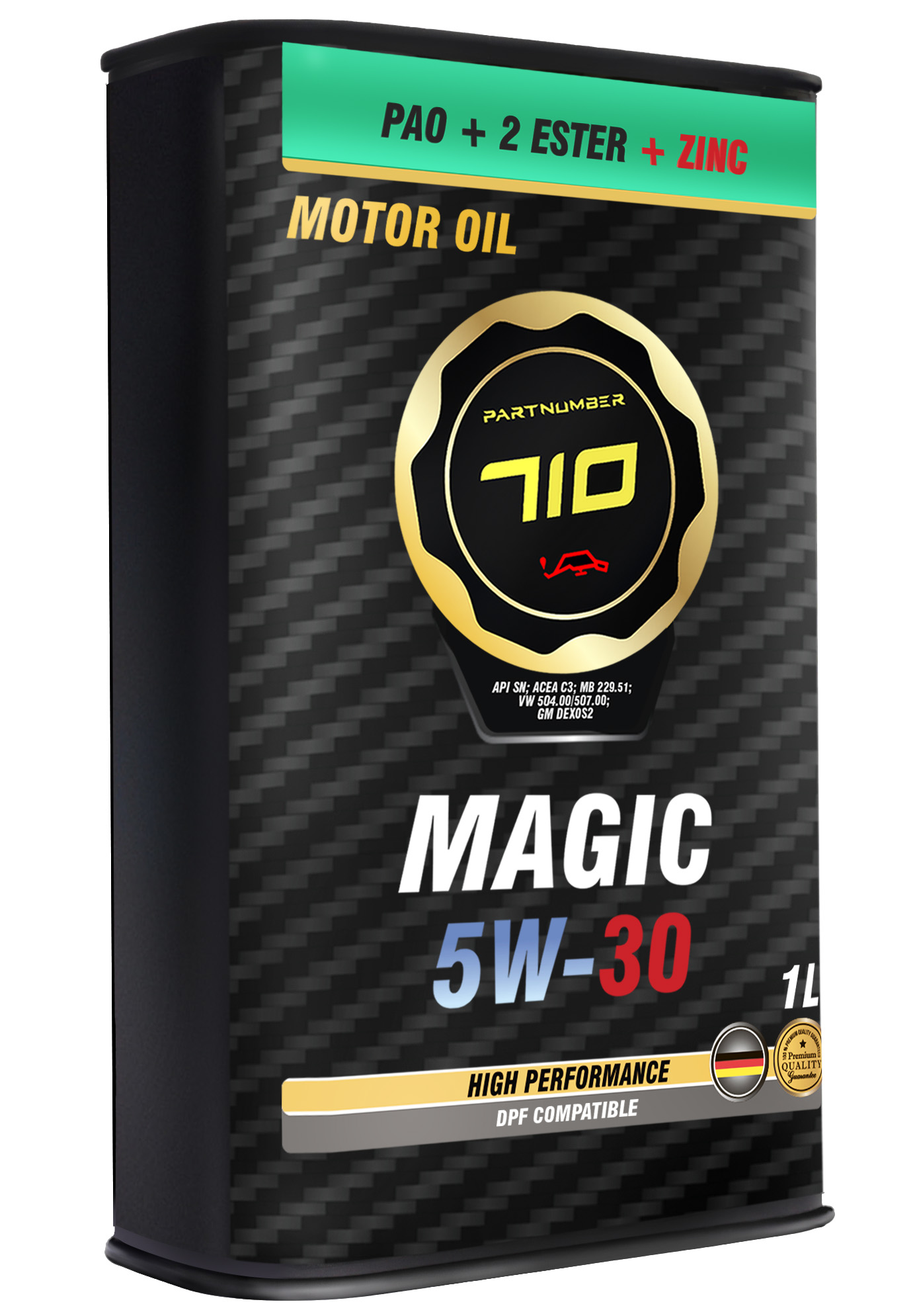 картинка Масло моторное PARTNUMBER 710 MAGIC 5W-30 1л