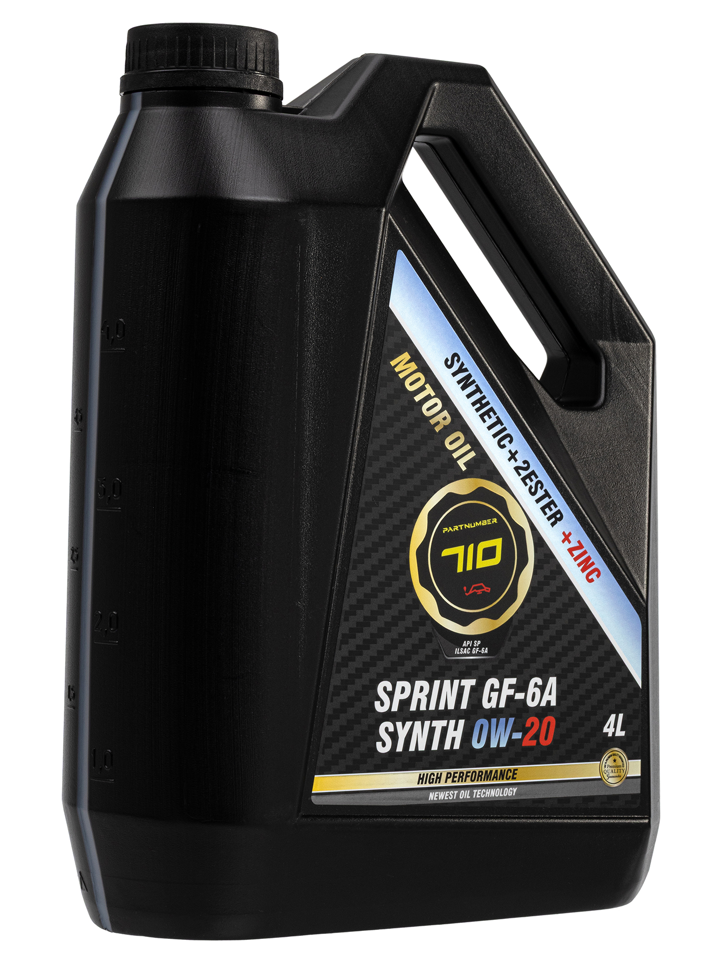 картинка Масло моторное PARTNUMBER 710 SPRINT GF-6 SYNTH 0W-20 4л
