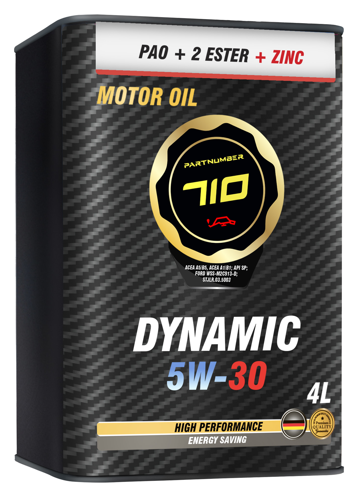 картинка Масло моторное PARTNUMBER 710 DYNAMIC 5W-30 4л