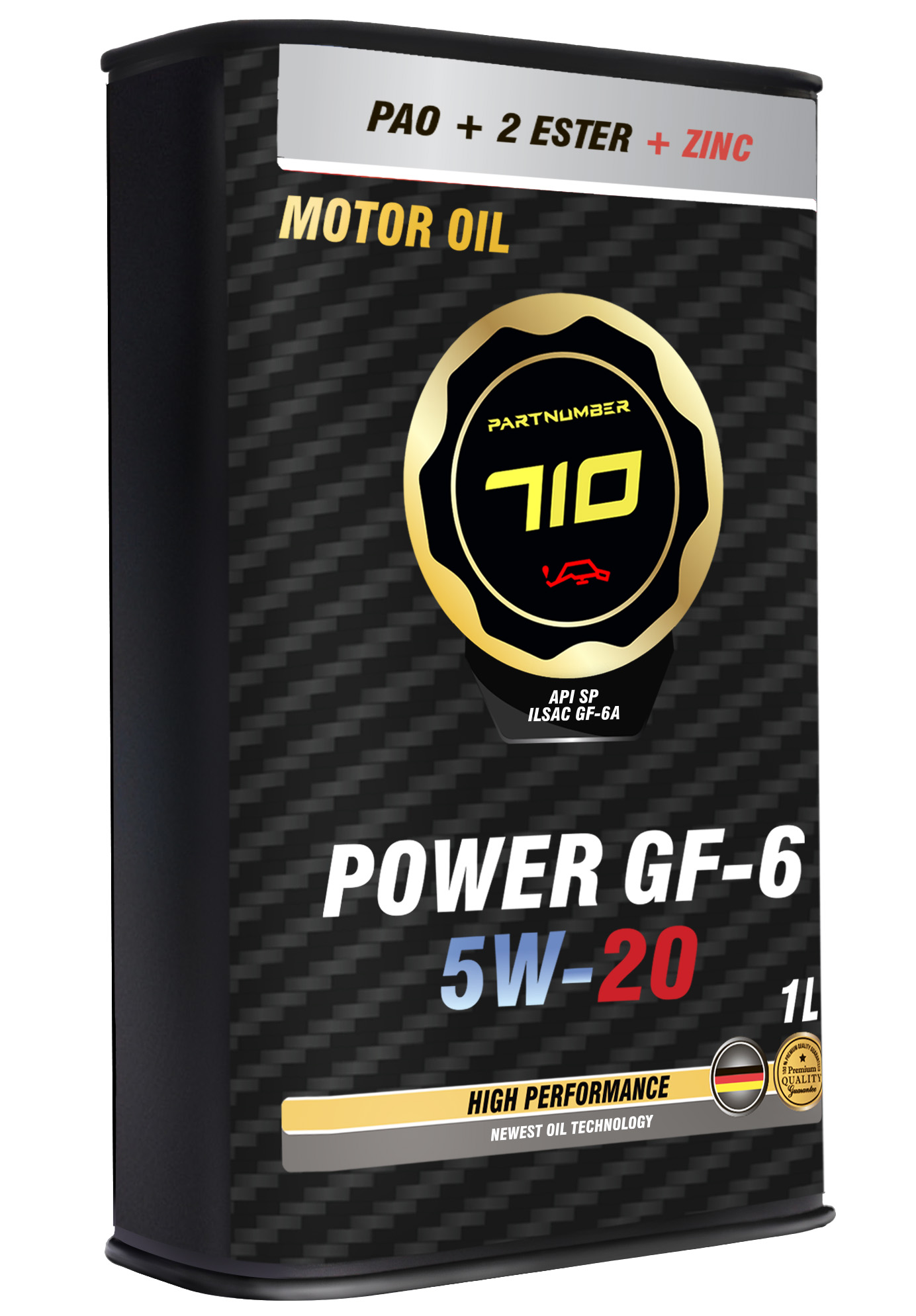 картинка Масло моторное PARTNUMBER 710 Power GF-6 5W-20 1л