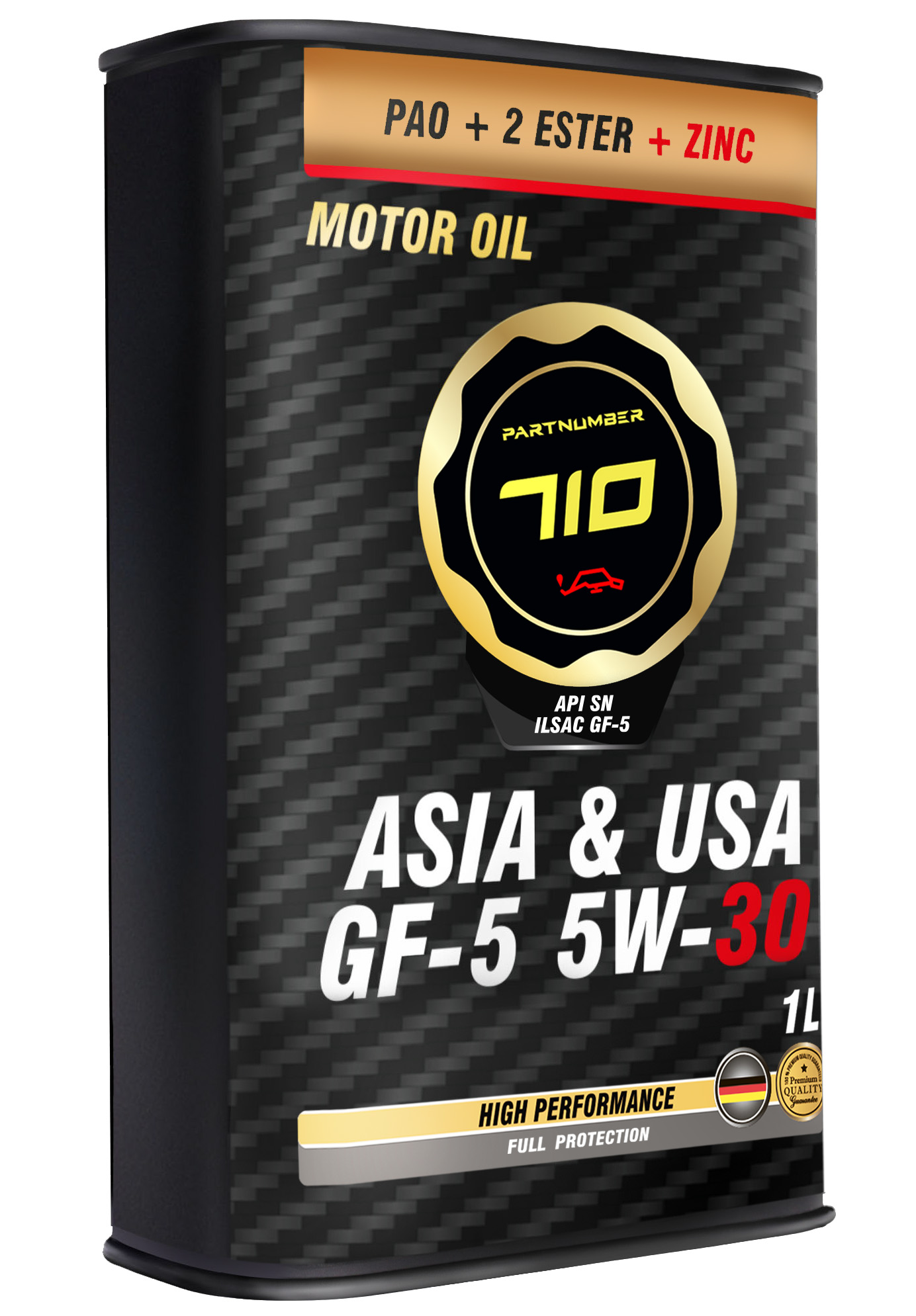 картинка Масло моторное PARTNUMBER 710 Asia & USA GF-5 5W-30 1л